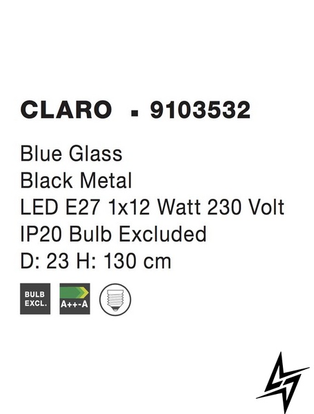 Подвесной светильник Nova luce Claro 9103532  фото в живую, фото в дизайне интерьера