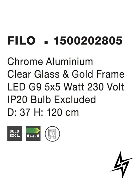 Підвісний світильник Nova luce Filo 1500202805  фото наживо, фото в дизайні інтер'єру