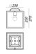 Стельовий вуличний світильник Norlys Lofoten 1942B 28142 фото в дизайні екстер'єру, фото наживо 4/5