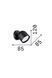 Настенное бра Ideal Lux Dodo 314099 черное GX53 314099 - изображение 3