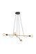 Люстра TK Lighting Helix 4952 на 4 лампы E27 коричневый и черный 140 &times; 100 &times; 100 см - изображение 2