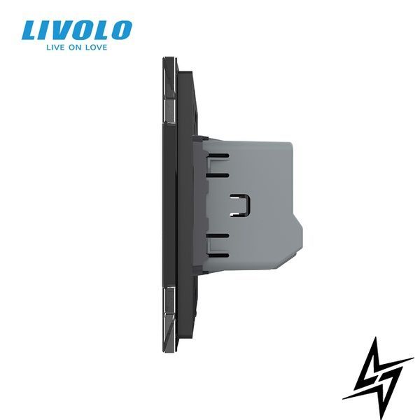 Розумний датчик звуку та світла ZigBee Livolo сірий (VL-C7FCJZ-2IP) VL-FCJZ-2IP-15 фото