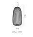 Подвесной светильник светодиодный V23-14585 ZP02- black фото в дизайне интерьера, фото в живую 2/2