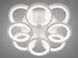 Белая люстра LED кольца с диммером и LED подсветкой 150 Вт Vonado 26-22671 - изображение 3