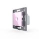Механізм сенсорний вимикач Sense 1 сенсор Livolo рожевий (782000117) фото