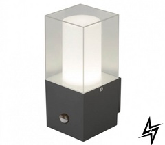Настінний вуличний світильник Searchlight LED OUTDOOR 2581GY  фото наживо, фото в дизайні екстер'єру
