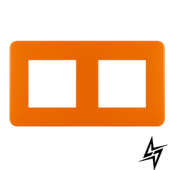 Рамка 2-а EFAPEL LATINA LYRA оранжевый 42920 TLR фото