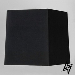 Комплектующая Astro 4019 Tapered Square 175 Shade Black (5005002)  фото в живую, фото в дизайне интерьера