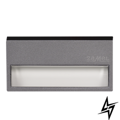 Настенный светильник Ledix Sona без рамки 12-111-36 накладной Графит RGB 14V ЛЕД LED11211136 фото в живую, фото в дизайне интерьера