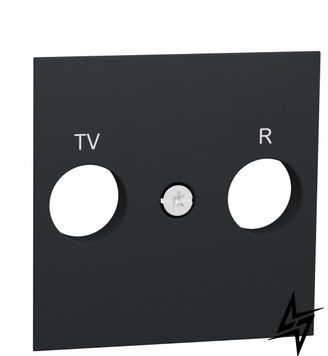 Центральна плата NU944054 від TV / FM розетки антрацит Unica New Schneider Electric фото