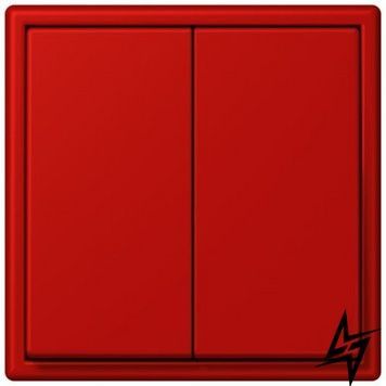LC99532090 Les Couleurs&reg; Le Corbusier Кнопка для Двоклавішний вимикача rouge vermillon 31 Jung фото
