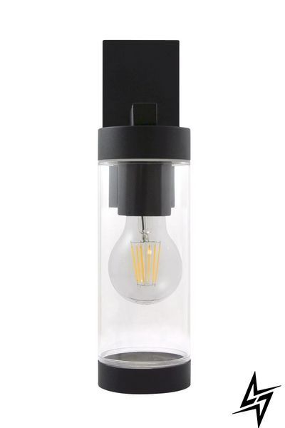 Настінний вуличний світильник Goldlux Spectra 312334 чорний E27 IP44 312334 фото