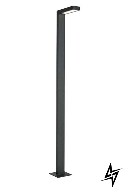 Фонарный столб Norlys Asker Pole 1363GR ЛЕД 27898 фото в живую, фото в дизайне экстерьера