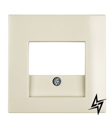 Накладка для громкоговорителей/USB-розеток, белая S.1 10338912 Berker фото