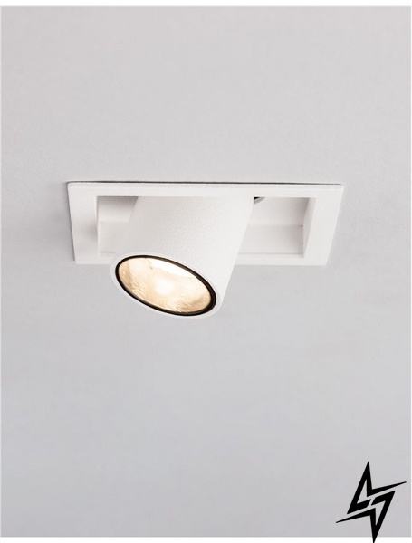 Врізний точковий світильник Nova luce Desert 9075916 LED  фото наживо, фото в дизайні інтер'єру