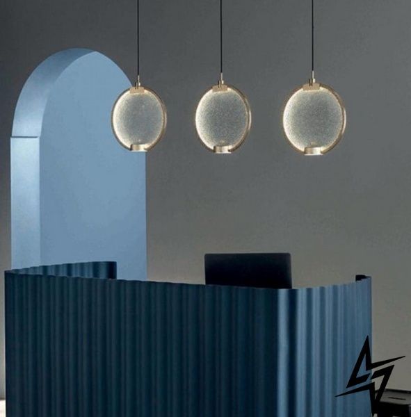 Світильник підвісний DECO PE-DL10918P GD LED фото