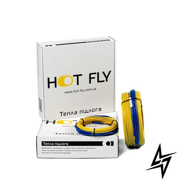 Нагрівальний кабель двожильний HOT FLY HFC 85.0, 85 м. пог., 1530 Вт, 18 Вт/м фото