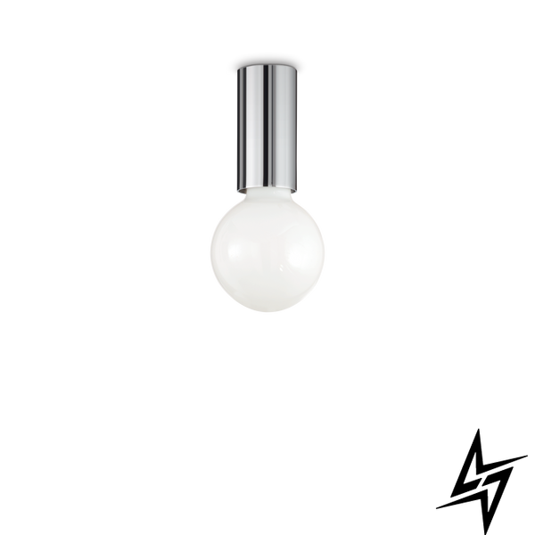 Точечный накладной светильник Ideal Lux Petit Pl1 Cromo 233017 47517 фото в живую, фото в дизайне интерьера