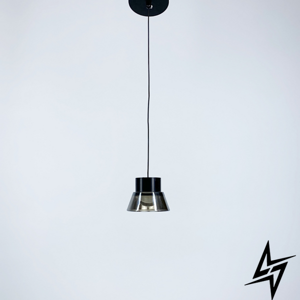 Подвесной светильник из серии Hildfrid LE25534 LED 3W 3000-6000K 10x8см Черный/Графит D 8323/1 фото в живую, фото в дизайне интерьера