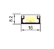 LED-профіль ALUMLED з розсіювачем 2м LP1608B1_2 LP1608B1_2 - зображення 3