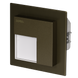 Настінний світильник Ledix Timo з рамкою 07-225-46 врізний Старе золото RGB з радіоконтроллер RGB LED LED10722546 фото в дизайні інтер'єру, фото наживо 2/5