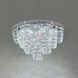 LED люстра кришталева &Oslash;50 см хромована 26-11385 - зображення 7