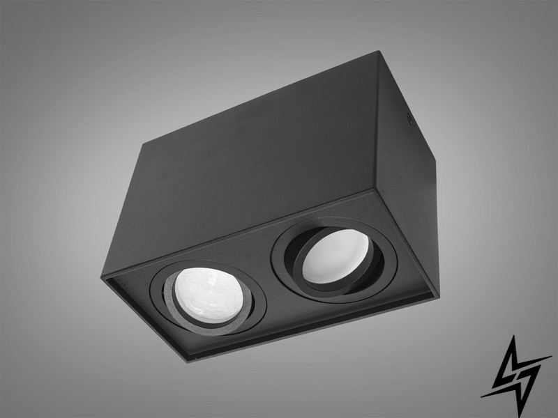 Накладной точечный светильник D23-31477 Черный QXL-1725-S-BK фото в живую, фото в дизайне интерьера