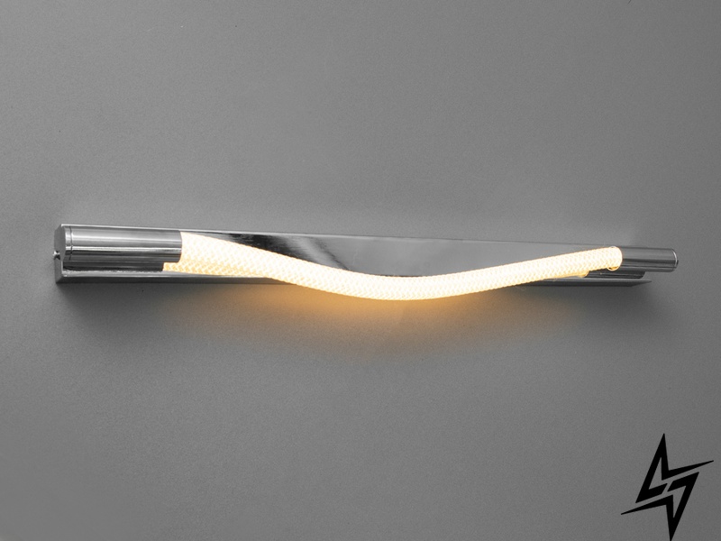 Современный светодиодный светильник шланг 5W Hoselight D23-32027 хром 9602-600CH фото в живую, фото в дизайне интерьера