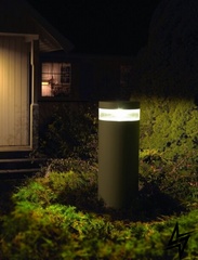 Уличный светильник Norlys STAVANGER 5009GR ЛЕД  фото в живую, фото в дизайне экстерьера