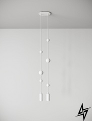 Подвесной светильник Sunderline 2S Signal white (RAL 9003) Белый  фото в живую, фото в дизайне интерьера