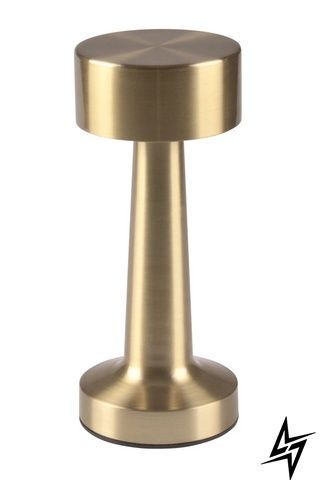 Настольная лампа Goldlux Simply 328007 LED 2700 K золотая 9 &times; 21,5 см фото