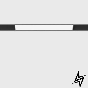 LTX 06.2050.6.940.BK.2G Лінійний світильник IN_LINE LINEA 205, L205mm, W24.5mm, H48mm, Bridgelux LED 6W, 4000K, 110&deg;, 435Lm, CRI>90, 48V, 2-х групний, Вкл./Викл., IP20, опаловий, чорний фото