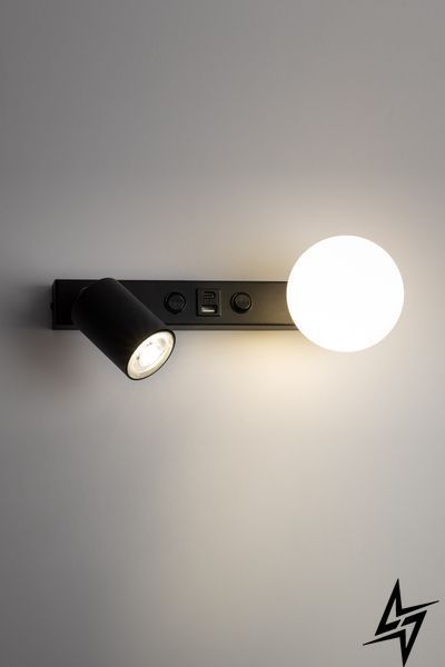 Настінне бра TK Lighting Vox 10152 чорне GU10 10152 фото