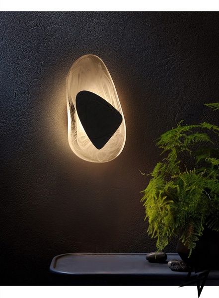 Світильники настінні Santal Sconce Lamp T23-17486 054044/1wbk фото наживо, фото в дизайні інтер'єру