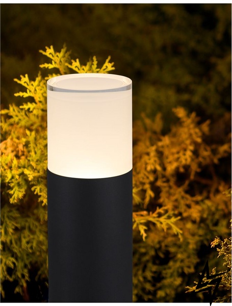 Вуличний освітлювальний стовпчик Nova luce Noten 9905022 LED  фото наживо, фото в дизайні екстер'єру