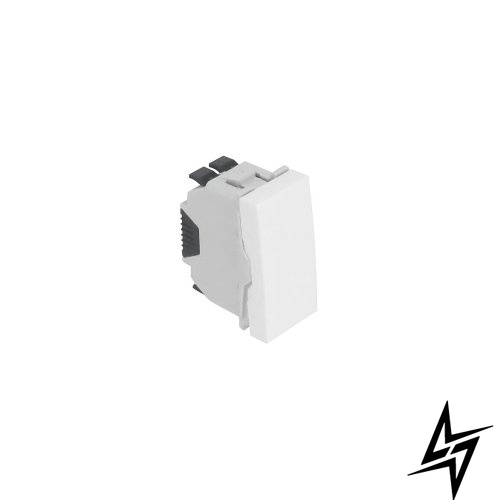 Выключатель Quadro45 1-кл 1-мод Белый мат 45010 SBM Efapel фото