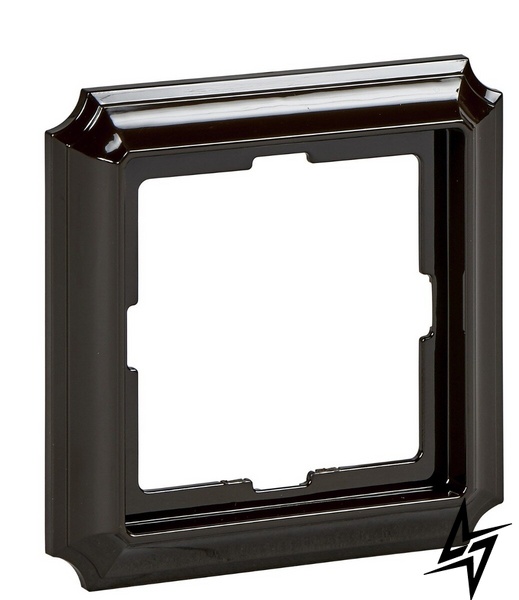 Одноместная рамка Antik MTN4010-4715 коричневая Schneider Electric Merten фото