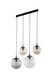 Люстра TK Lighting Esme 4795 на 4 лампы E27 черный прозрачный и желтый 175 &times; 87 &times; 30 см - изображение 1