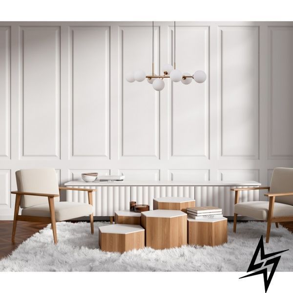 Люстра Italux Mirellio PND-66463-8-HB золото 8&times;G9 PND-66463-8-HB фото