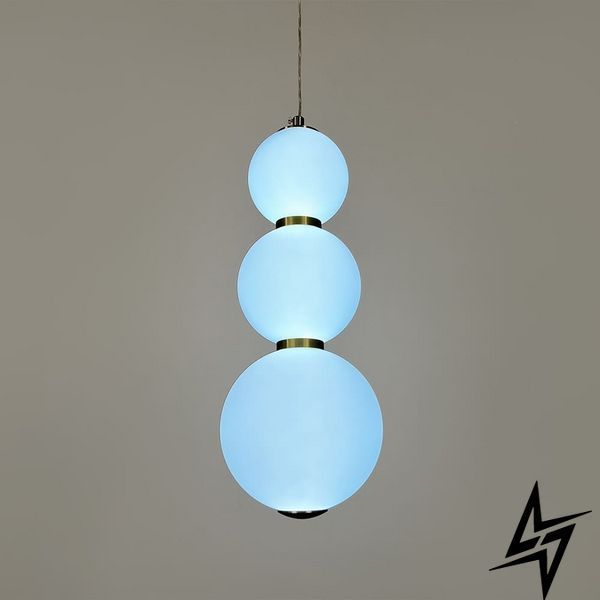 Подвесной LED светильник 35&times;15 см латунный 26-6312 фото