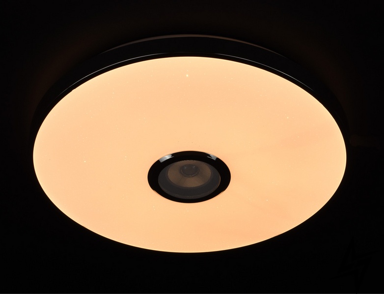 Потолочный светильник SMART LED с Bluetooth с пультом L23-37736 Белый M8293-500-rgb-bl фото в живую, фото в дизайне интерьера