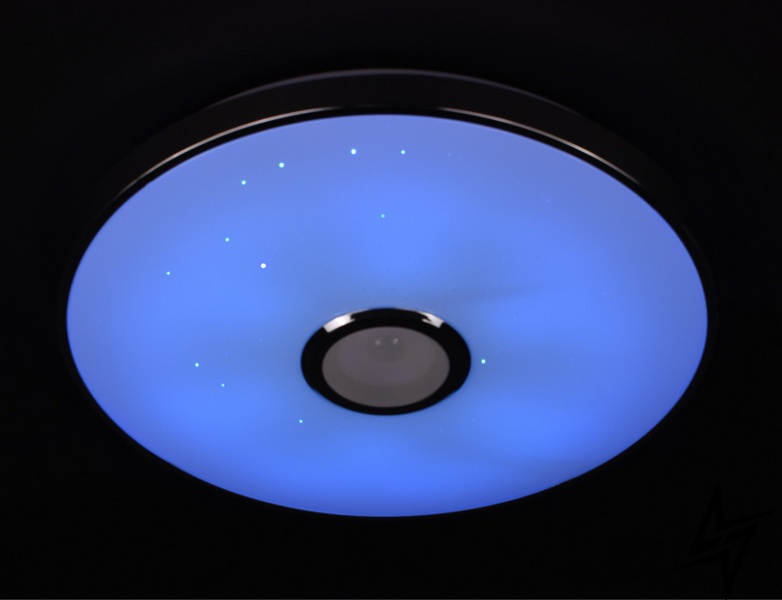 Стельовий світильник SMART LED з Bluetooth з пультом L23-37736 Білий M8293-500-rgb-bl фото наживо, фото в дизайні інтер'єру