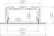 LED-профіль KLUS LARKO-50, 2 метри KLUS_A00756A_2 KLUS_A00756A_2 - зображення 5