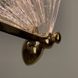 Дизайнерская подвес-бабочка Divinare Letizia LE29914 LED 5W 3500K 17x35см Золото 6308 S GD фото в дизайне интерьера, фото в живую 5/9