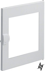 Білі двері VZ131N для 1-рядного щита Volta з прозорим вікном Hager фото