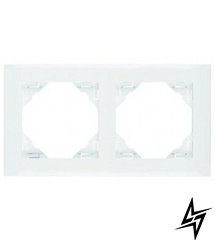 Рамка двойная белая LOGUS 90, 90920 TBR Efapel фото