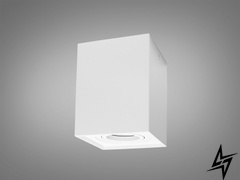 Накладний точковий світильник D23-31427 Білий QXL-1724-S-WH фото наживо, фото в дизайні інтер'єру
