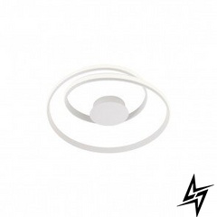 Стельовий світильник Redo 01-1791 TORSION White + Dimmable LED  фото наживо, фото в дизайні інтер'єру