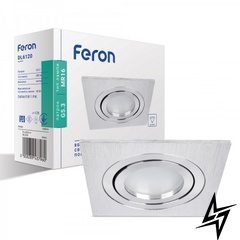 Врезной точечный светильник Feron 28943 Dl6120  фото в живую, фото в дизайне интерьера