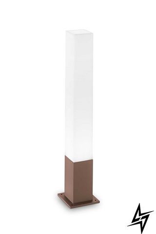 Уличный осветительный столбик Ideal Lux 213088 Edo Outdoor Pt1 Square Coffee фото